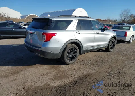 2020 Ford Explorer Xlt из США, поврежденный, VIN 1FMSK8DH2LGC24296